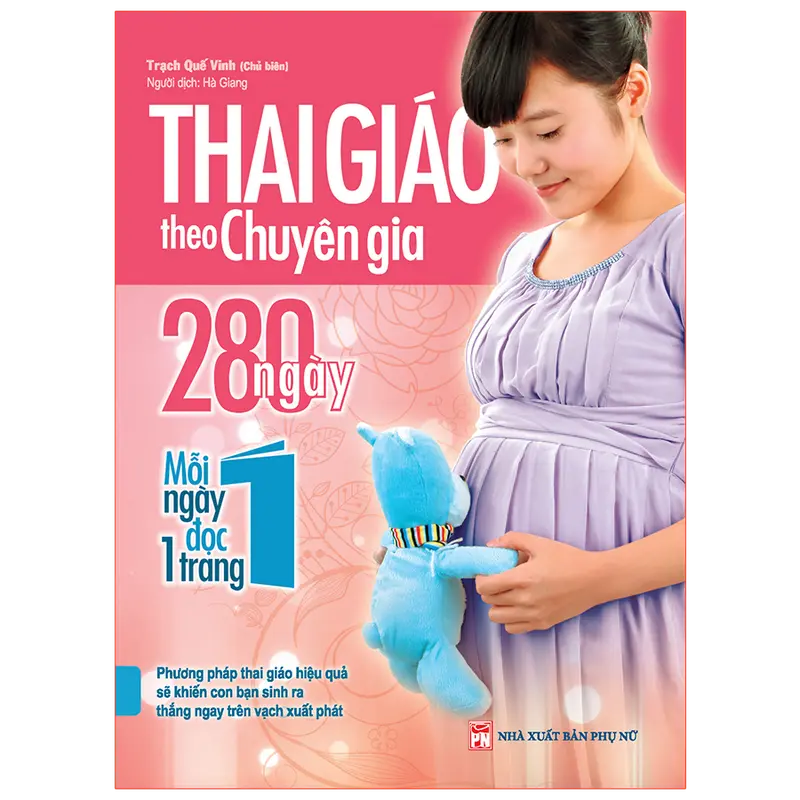 Sách - Trọn bộ Thai giáo theo chuyên gia + Hành trình thai giáo - 280 ngày mỗi ngày đọc một trang sach  lam 2