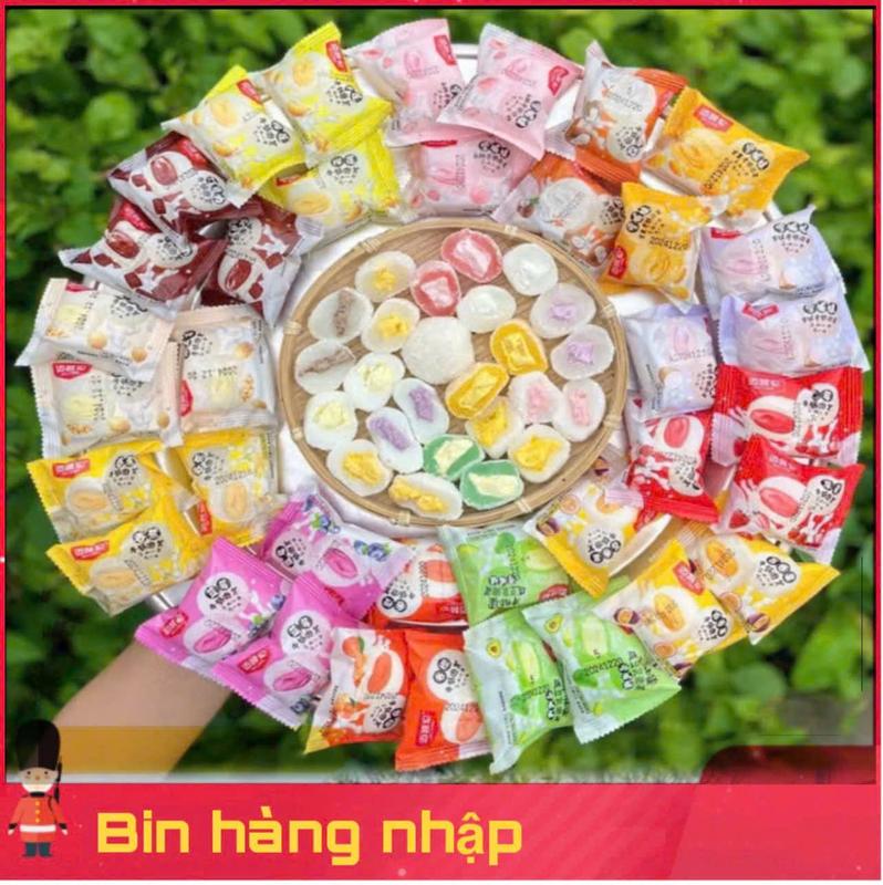  Bánh mochi nhân kem lạnh trái cây mềm Ăn Vặt Food Cake 