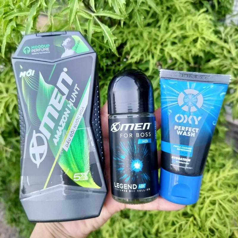 Set 3 Món: 1 Chai Dầu Gội X Men 150g( Hàng Tặng)+ 1 Chai Lăn Khử mùi X Men 40ml ( Hàng Tặng)+ 1 Tuýp Sữa Rửa Mặt Oxy 25g( Mini)