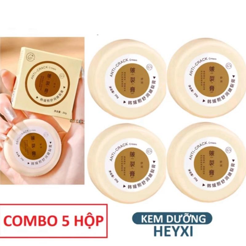 COMBO 5 - KEM dưỡng ẩm chống nứt nẻ gót chân,cấp ẩm làm đẹp gót chân Nữ Cosmetic kemnutne Heyxi hand cream kem dưỡng da tay