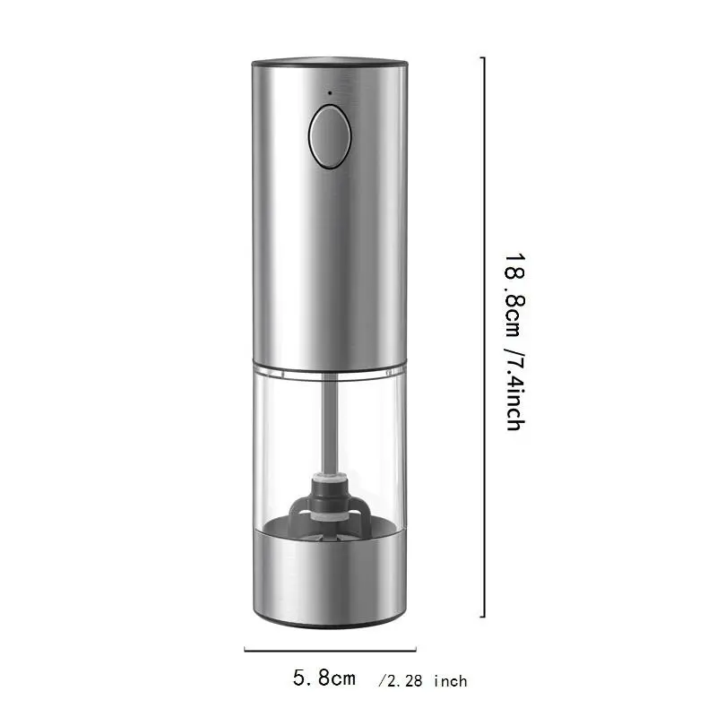 Electric Blender, Rechargeable Electric Salt & Pepper Blender, Household Kitchen Appliances for Daily Use 5