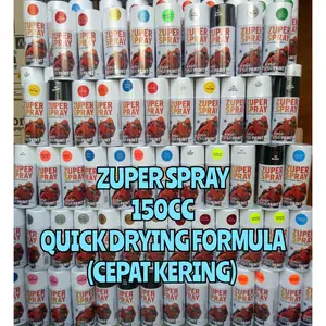 pilok pilox zuper spray black 39 metallic black 1139 rose pink 30 indigo blue 502 candytone red 1108 stabilo merah 1001 pink 1002 green 1003 hitam doff 4 clear pernis bening 540 white 40 w Car Paint