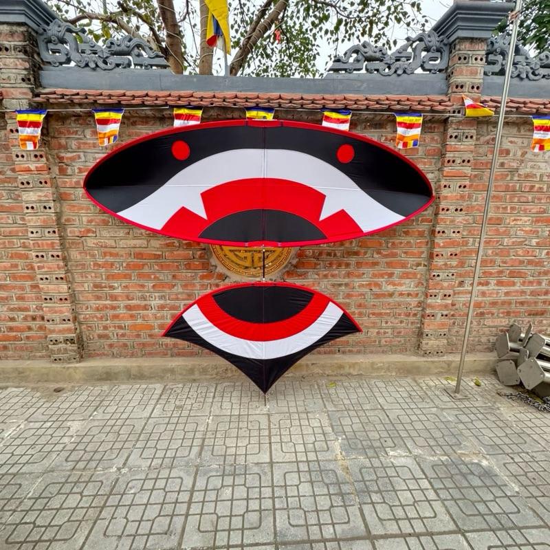 Diều 3m mẫu Cá Mập vải roptop