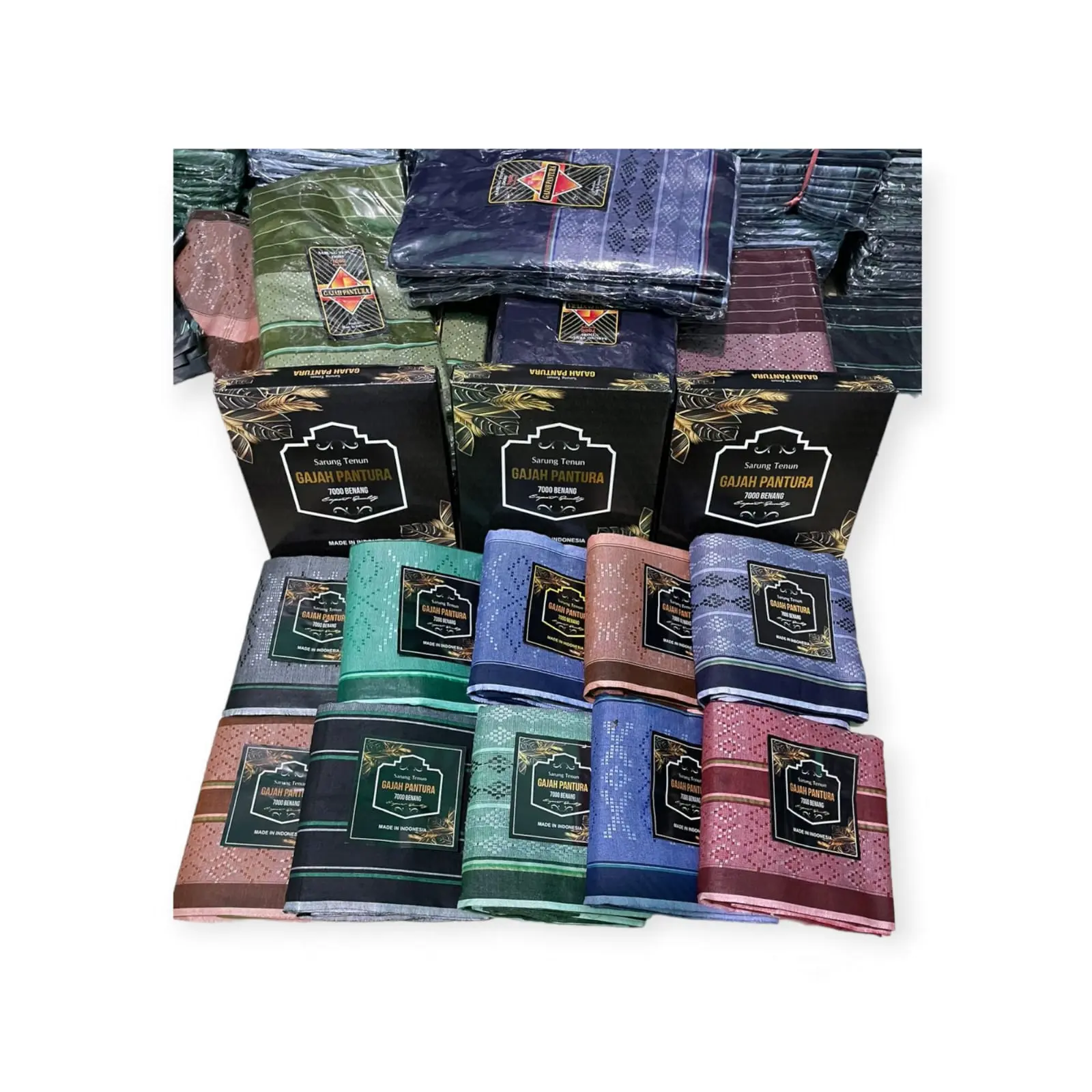 Grosir sarung dewasa 100 rb 4 pcs kemasan dus