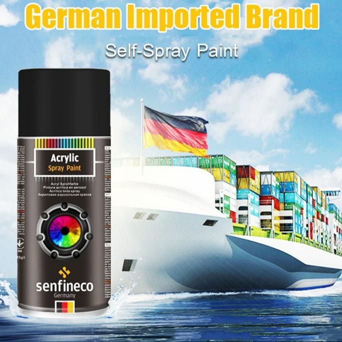 Handheld Automotive Touchup Pen with German Selfspray Paint Black and White Rustproof Chrome Coating