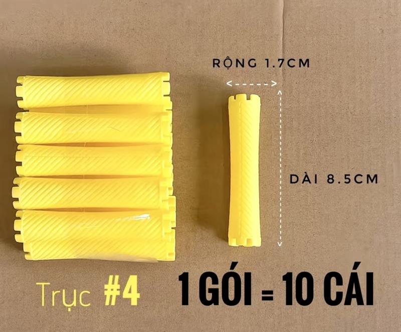 Trục Uốn Lạnh Bám Tóc , Nhựa Dày Cứng Cáp , Hàng Loại 1 ( FREE SHIP ) Nam Nữ 3