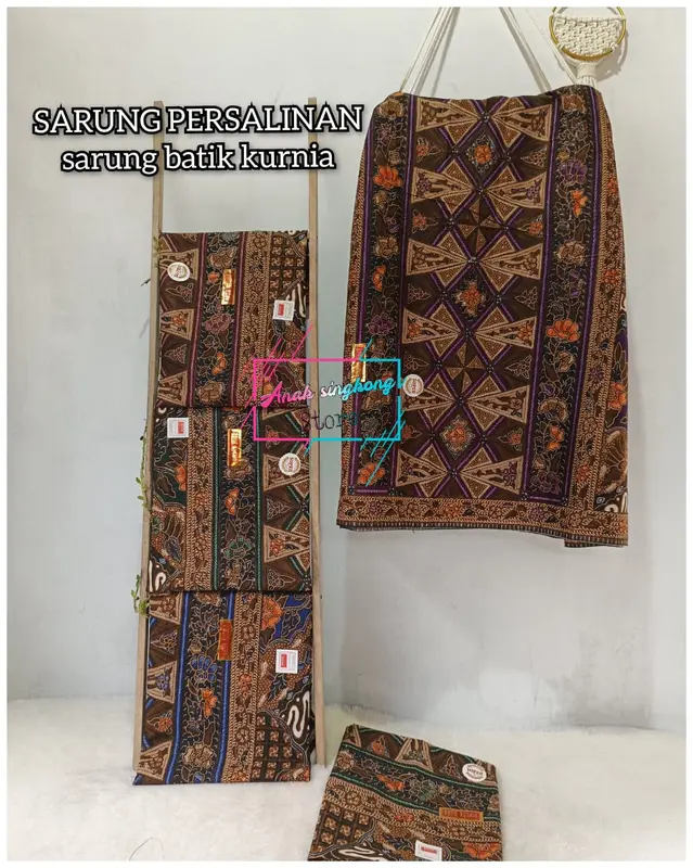 PAKET HEMAT 5 pcs sarung persalinan sarung batik kurnia pakaian tradisional 8