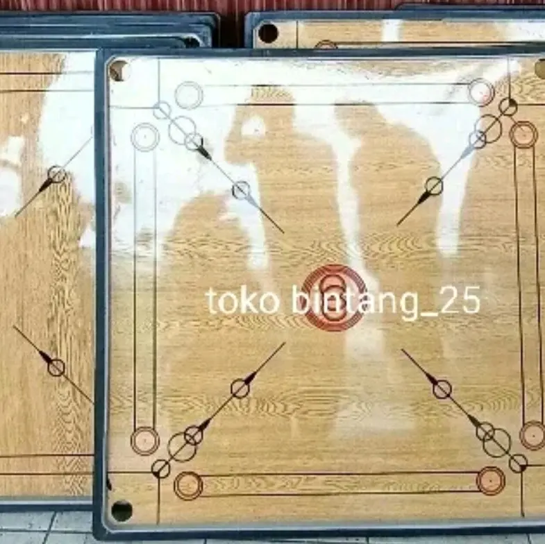 papan karambol ukuran 90x90 cm tanpa bonus Game 0
