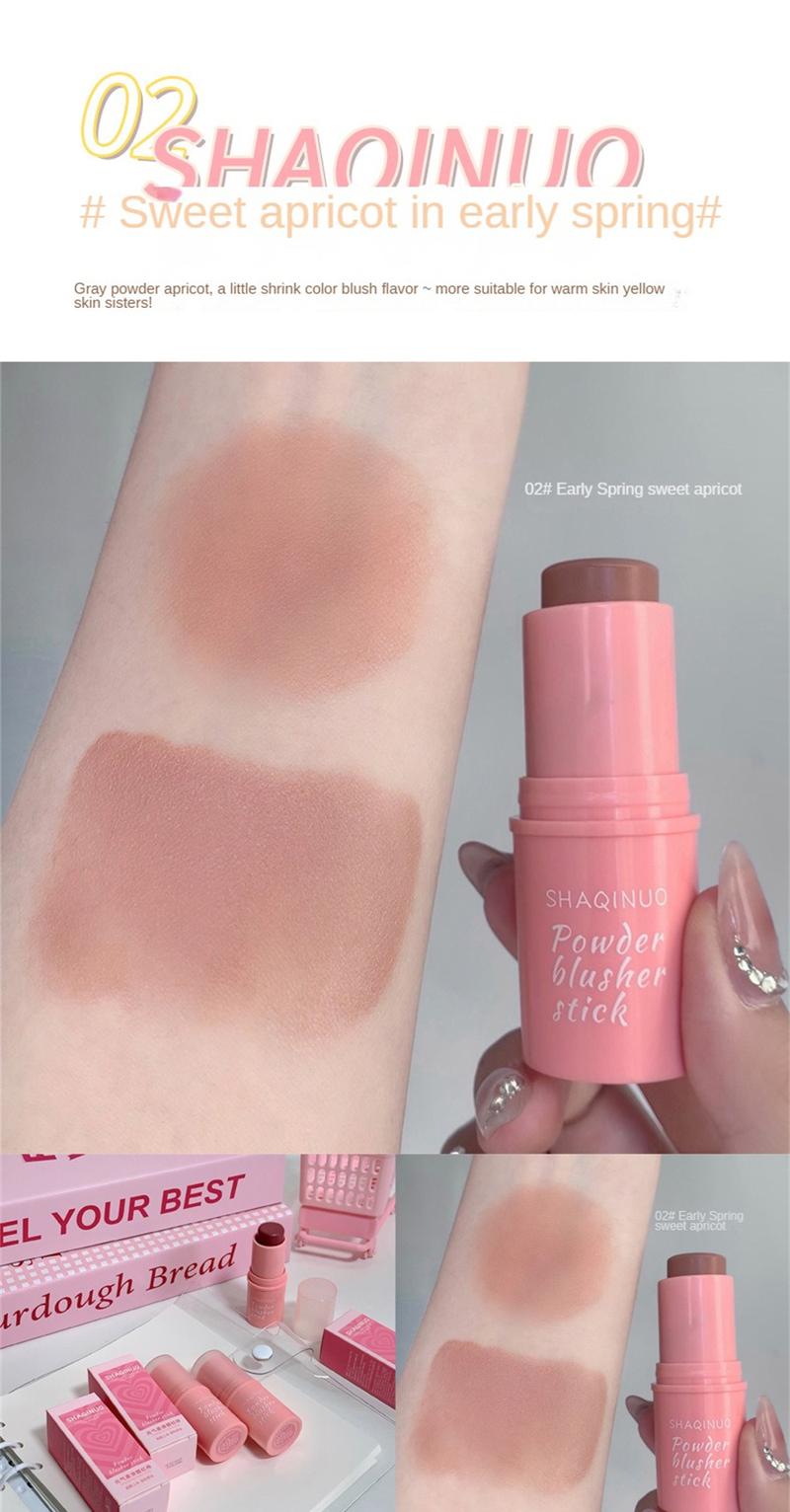Product Introduction of SHAQINUO Natural Matte Powder Mist, Natural Nude Makeup Blush, Contouring Powder, Delicate And Easy To Color, Matte Nude Makeup, Natural Gentle, Non-removing Makeup 28