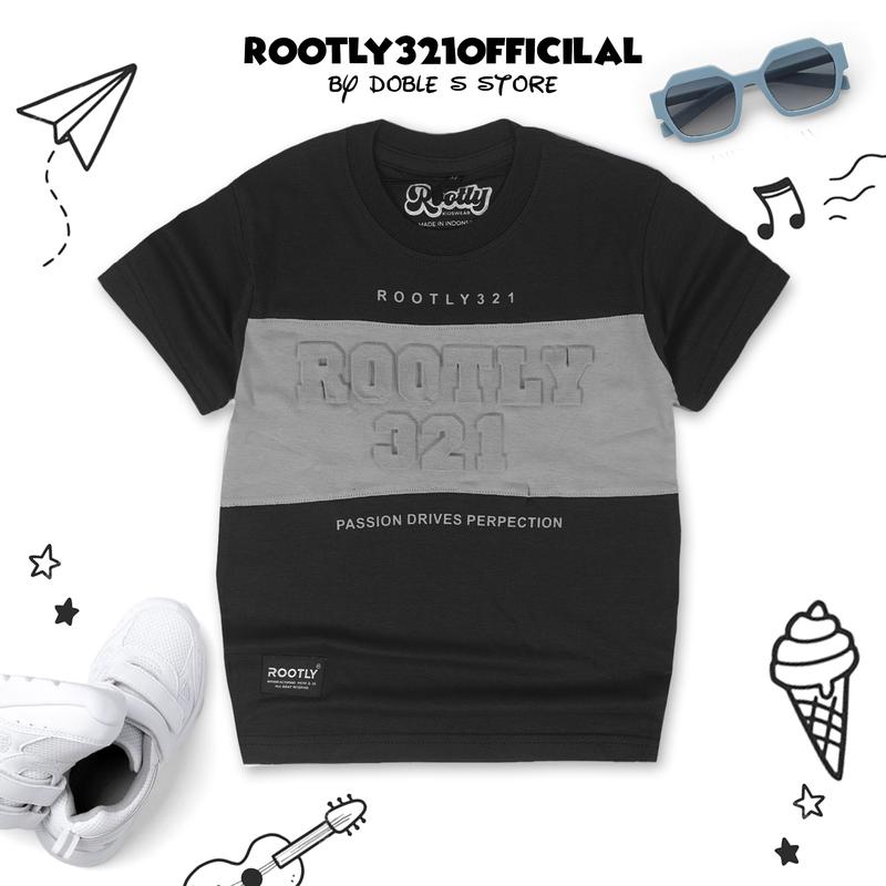 KAOS ANAK LAKI LAKI KIDS PREMIUM EMBOS KEREN TERLARIS ORIGINAL ROOTLY Baju Baju 2