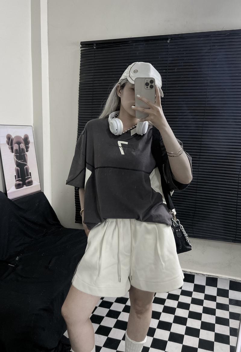 Product Introduction of Áo Phông boxy block core bóng đá retro thể thao phối màu jersey tay lỡ oversize form rộng unisex cặp đôi bóng chày px pandax polime Menswear Nam 12