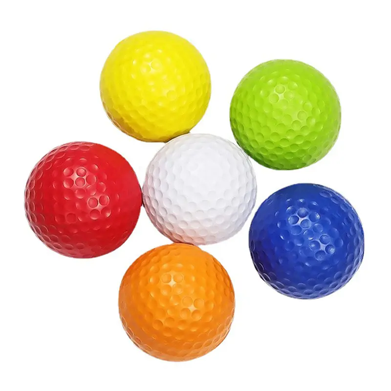 Bóng Golf, Chất Liệu Xốp PU, Mềm, Bọt Biển Trơn, 5 Cái, Thích Hợp Để Tập Luyện Golf Trong Nhà, Đường Kính 4,27cm / 1,68inch, Thích Hợp Cho Đồ Chơi Trẻ Em, Phụ Kiện Golf, [TTSS]
