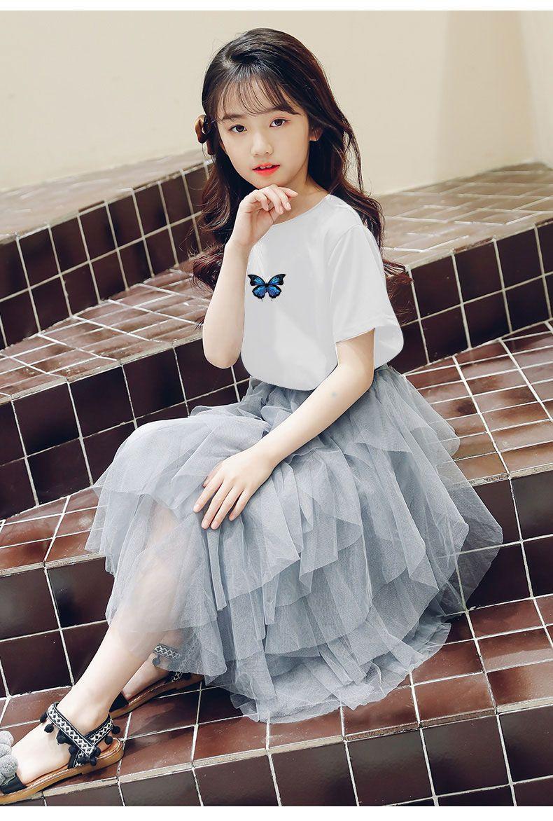 Product Introduction of Váy Mùa Hè, Bộ Đồ Hai Mảnh Cho Bé Gái, Phong Cách Phương Tây, Váy Trẻ Em, Váy Công Chúa, Siêu Thanh Lịch, Sợi Lông Mịn, Hàng Mới Về Năm 2021 3