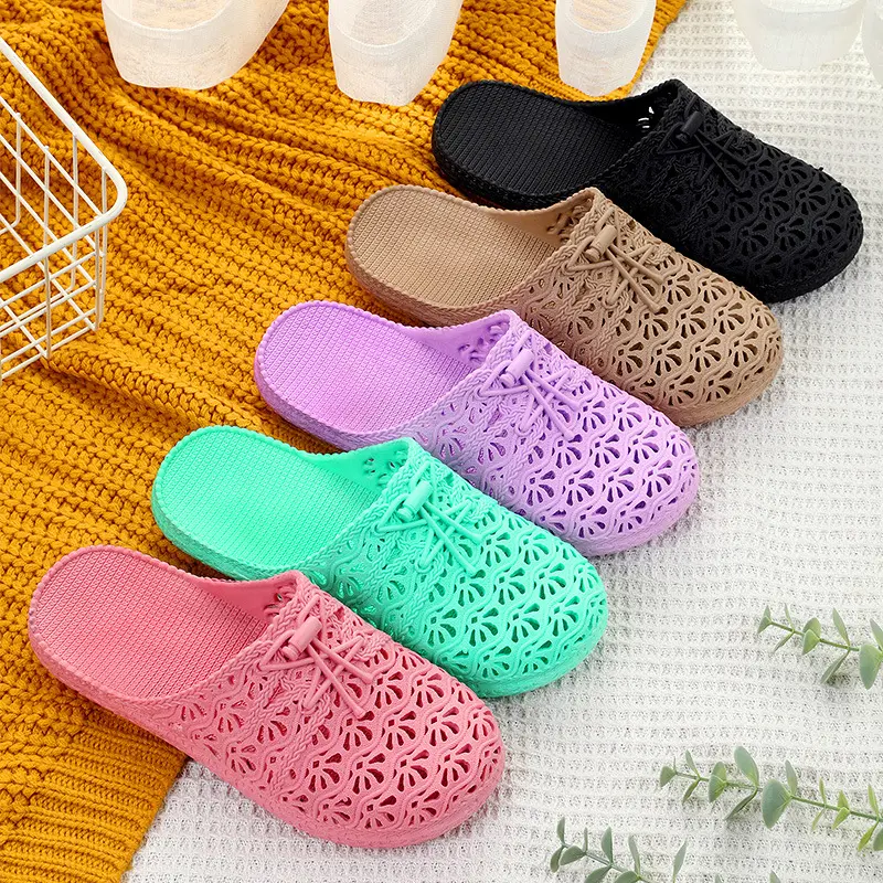 Dép Nữ Mùa Hè, Đế Mềm, PVC, Thời Trang, Giày Tách, Thoáng Khí, Dép Lê, Nữ, Hàng Mới Về Shoes DéP