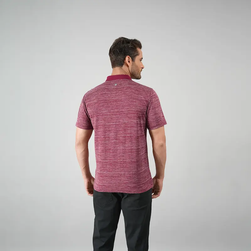 LGS - Kaos Polo Casual Pria - Lengan Pendek - Merah - Kerah Wangky - CTS.224.E3096.01.C 1