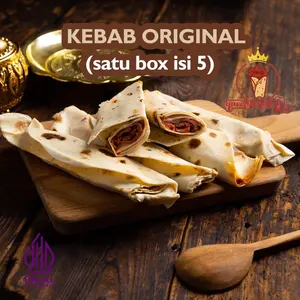 Kebab beef ori 1box isi 5