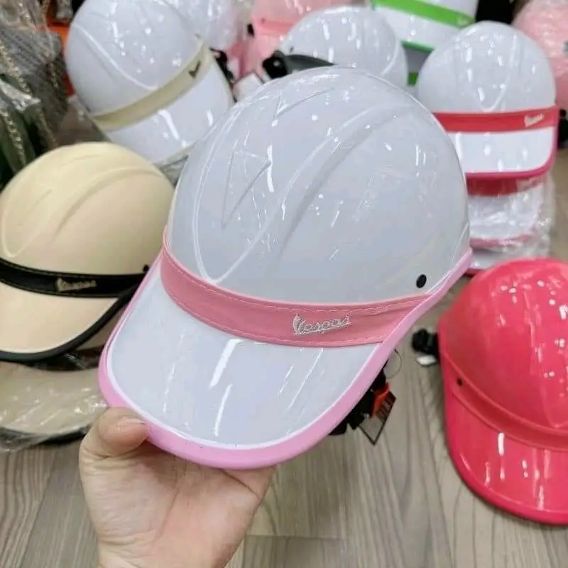 Nón Bảo hiểm,Nón Kết Thời Trang CÓ KHOÉT LỖ cho nữ