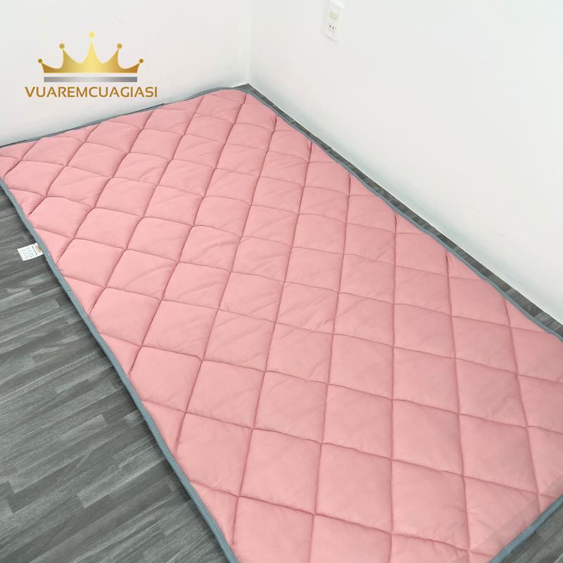 Nệm Topper trải sàn văn phòng ngủ trưa, nệm điều hòa văn phòng, trải giường ký túc xá, nệm trải sàn Supper Cool vuaremgiasi