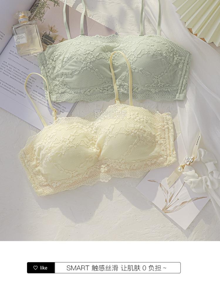 Product Introduction of Áo Ống Áo Ngực Nữ, Đồ Lót, Mỏng Và Ren Mùa Hè, Dây Đeo Vai Có Thể Tháo Rời Áo Quây Không Dây, Chống Lộ, Có Gọng, Thích Hợp Cho Phụ Nữ Voi Tua Rua Ong Bra Top 14