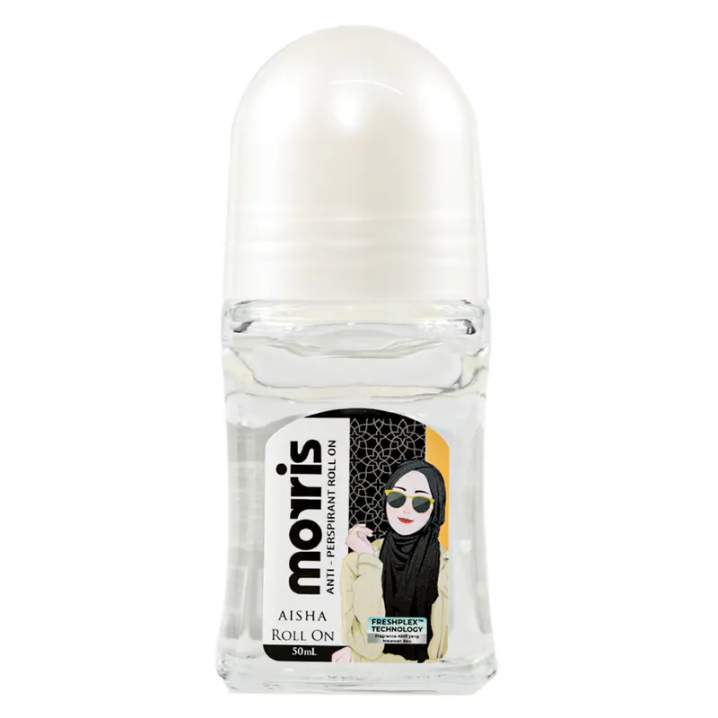 Morris Deodorant  Roll On  Hijab Antiperspirant 50 ml - Untuk ketiak Woman 2
