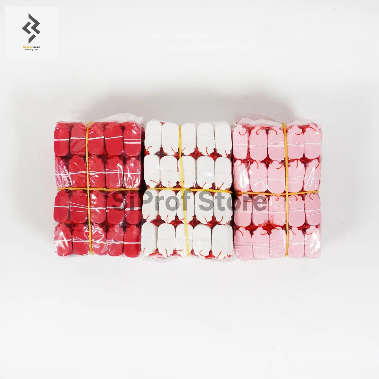 Bandrol / Price Tag / Label Harga Perhiasan ukuran kecil 1 Pack (5 bungkus) Isi 1300 - 1700 Label