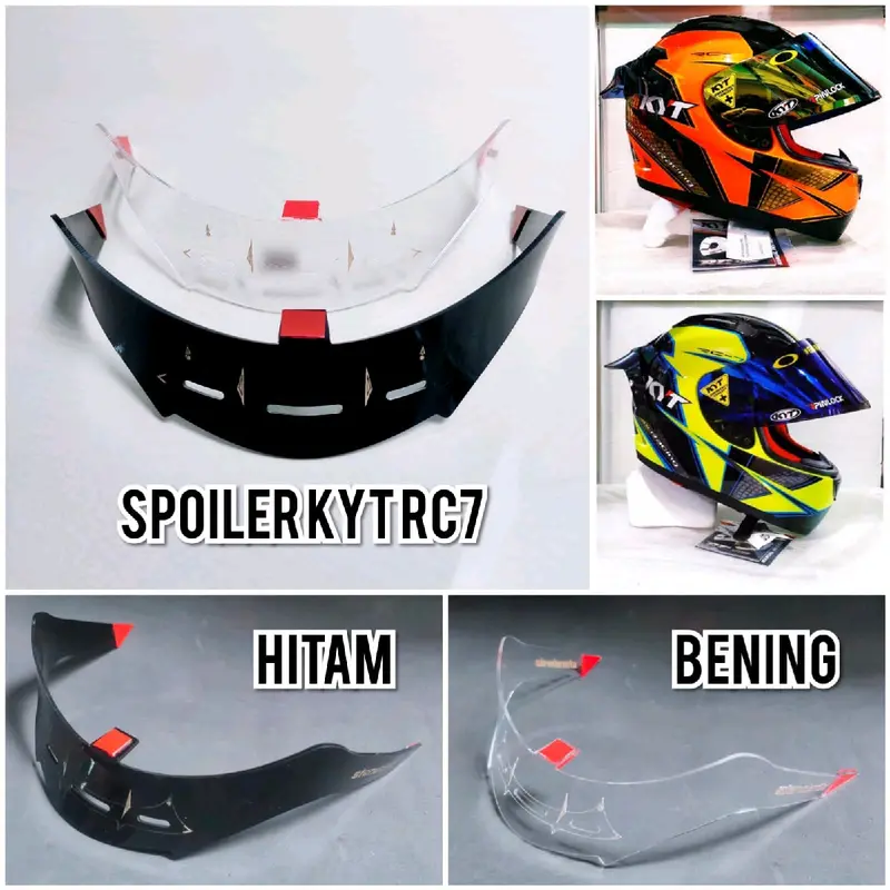 Spoiler Kyt Vendetta / Kyt K2 Rider / Kyt Falcon / Kyt Kyoto / Kyt Rc7 / Kyt Dj Maru / Kyt Galaxy / Spoiler Kyt TT Course / Spoiler Kyt R10 Motorcycle 8