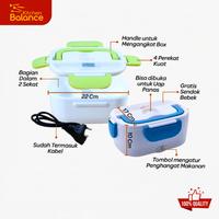 Gambar Kitchen Balance Tempat makan elektrik Tempat penghangat bekal makan FH01 - BIRU dari Kitchen Balance Kota Administrasi Jakarta Utara 4 Tokopedia