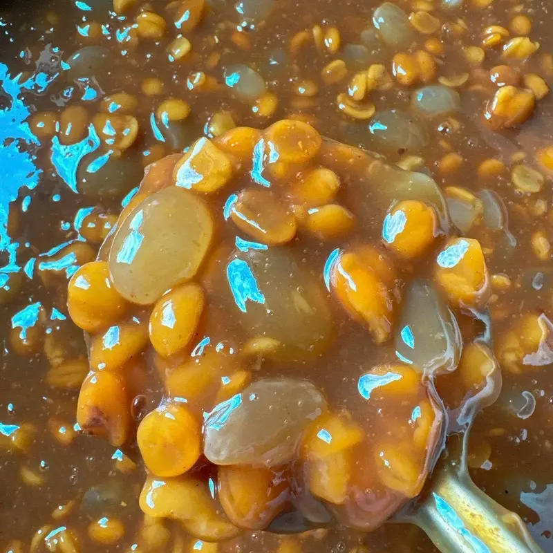 2 Hộp Me Dẻo Rim Hạt Đác Giải Khát Mùa Hè Nho Topping Sen - Chua hot pearls 3
