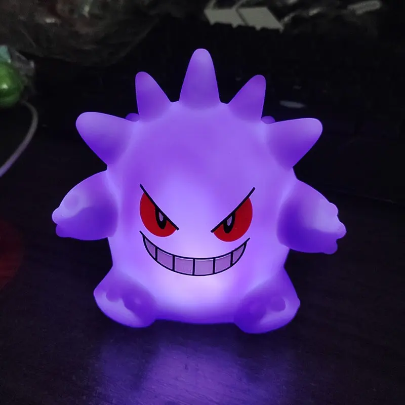 Mô Hình Pokemon Đèn Ngủ, Mô Hình Gengar, Đèn Đầu Giường, Búp Bê Quỷ, Quà Tặng Đồ Chơi Halloween, Bộ Sưu Tập Sáng Tạo Cho Trẻ Em, Đồ Chơi Phát Sáng 2