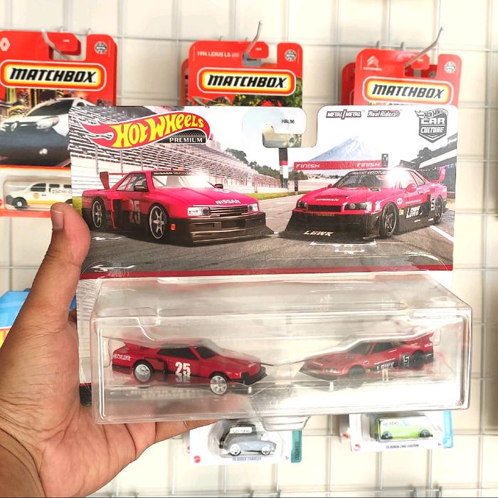 Jual HOT WHEELS TWINPACK/2PACK LB SUPER SILHOUETTE NISSAN R34 & NISSAN ...