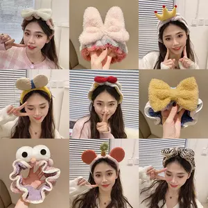 BANDANA DEWASA MANDI / BANDO MANDI TANDUK RUSA / HEADBAND BANDANA HANDUK PITA BESAR  FG002 Headbands