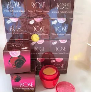 [12pc] Cream Rose holo Daun
