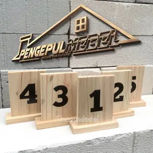 PAPAN NOMER MEJA MAKAN, PAPAN NOMER MEJA CAFE, PAPAN NOMER MEJA Meja Restoran Meja Restoran Meja Restoran Meja Restoran