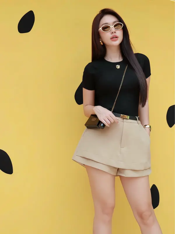 Quần giả váy cách điệu 3 màu cơ bản - Khánh An Clothing Nữ 4