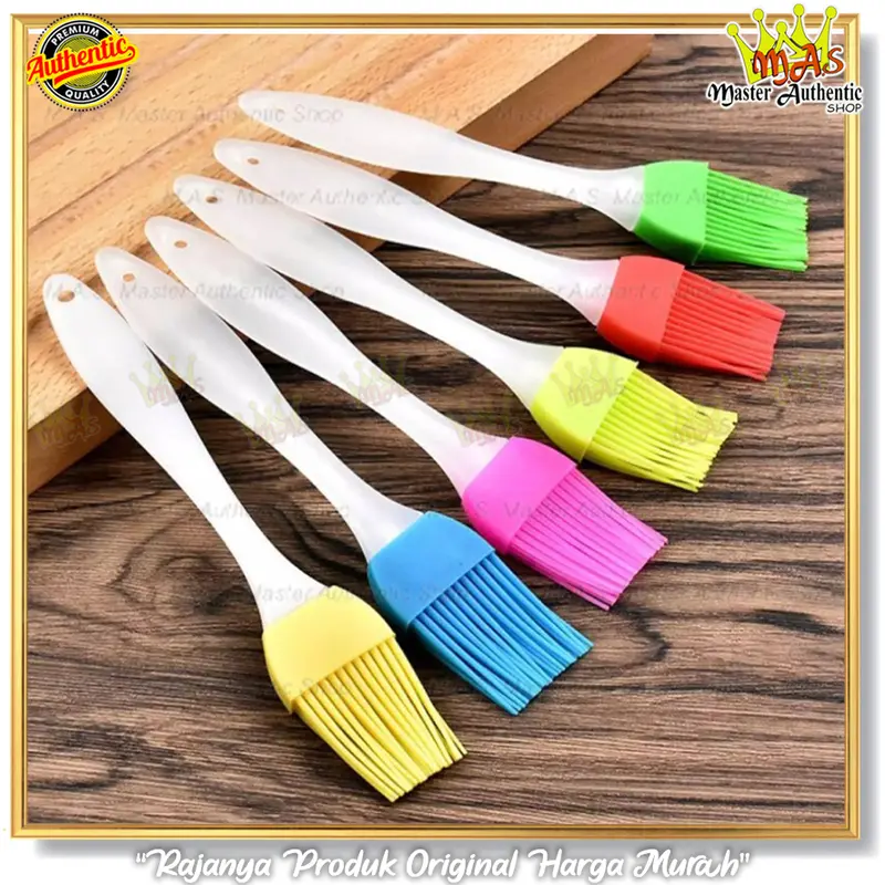 Kuas Silicone Food Brush Cake Mentega / Kuas Roti Barbeque Silikon 2