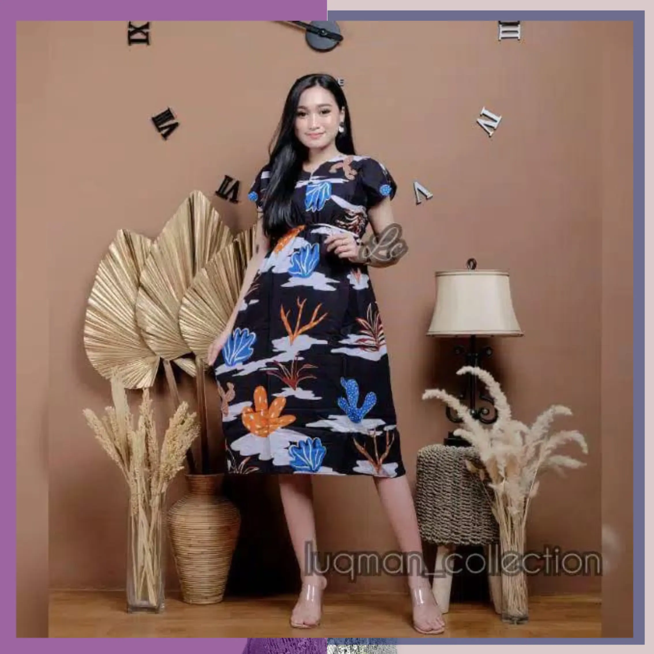 Sabila- Daster Cantik Bahan Rayon Adem Homedress Ternyaman BestSeller Busui Dress