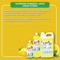 Gambar SuperMOM Pembersih Lantai Lemon Florida Antivirus & Bakteri 5L - 5L, Standar dari SuperMOM Shop Kota Semarang 2 Tokopedia