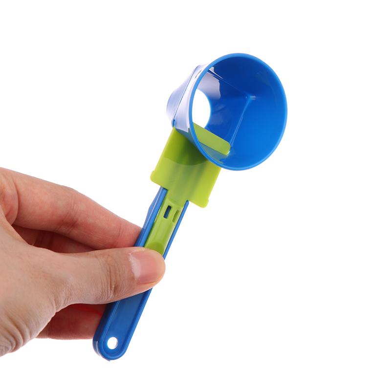 Product Introduction of Measuring Spoon Funnel With Longer Handle Powder Scoop For Water Bottle Water Bottle Scoop Funnel Funnel Scooper Precise 37