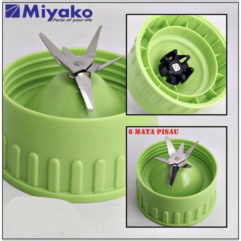 Mounting 6 Mata Pisau Miyako BARU - Sparepart Dudukan Gelas Blender Miyako Gear PLASTIK 0