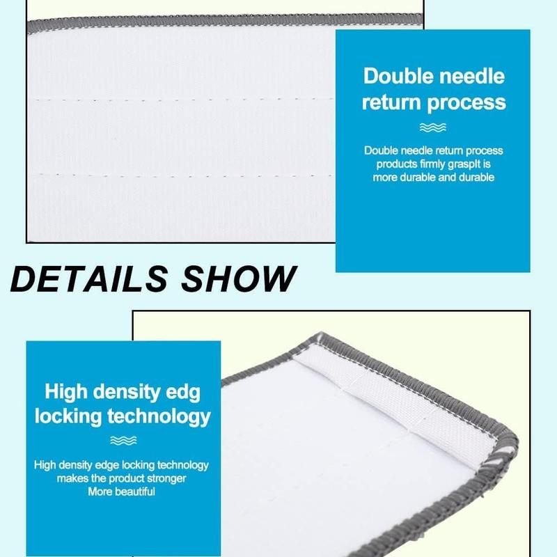 Microfiber Replacement Mop Pad, 5pcs Washable Mop Pad, Dust Removing Mop Pad, Household Mop Head Cleaning Pad, Durable Cleaning Products 2