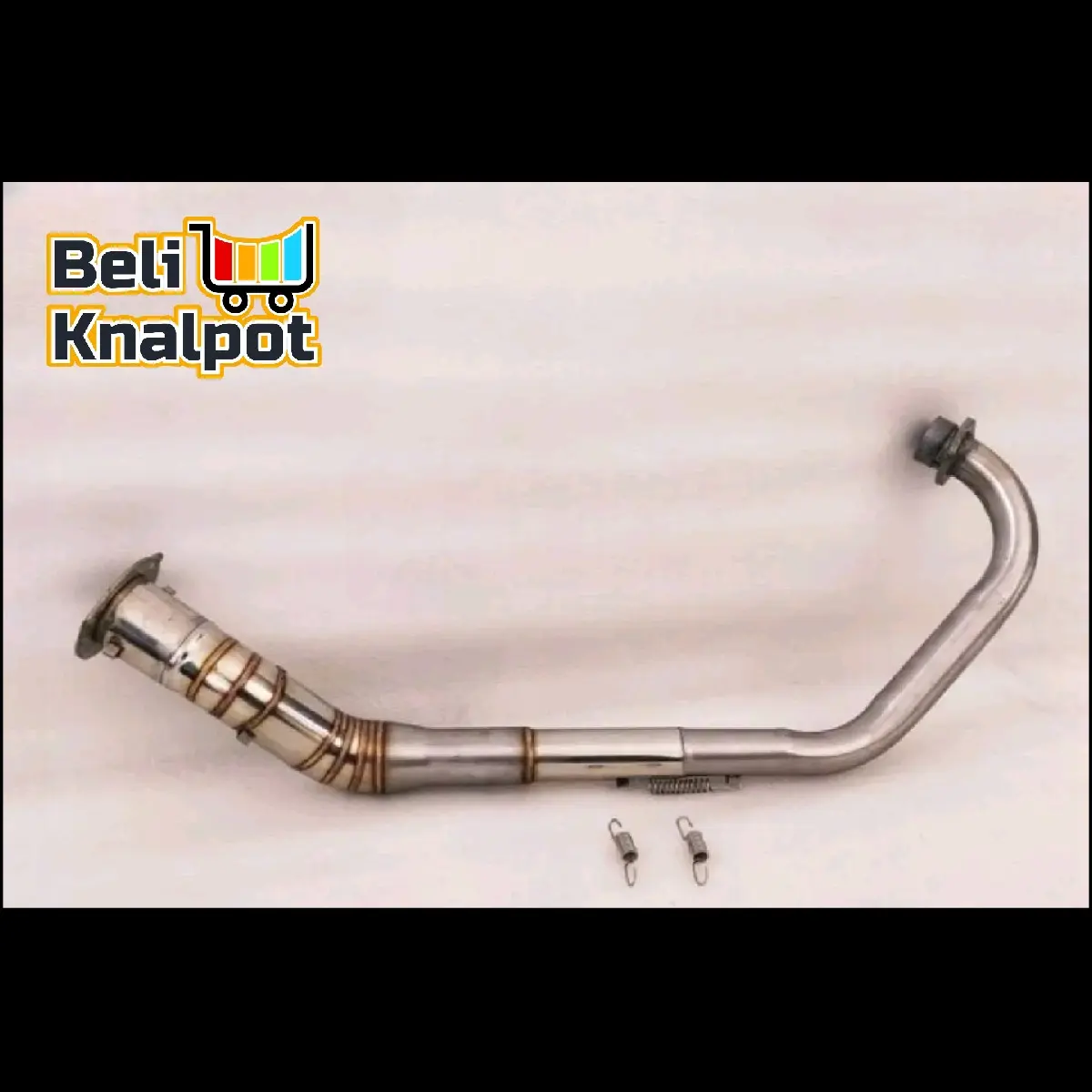 leher knalpot satria fu/ckd + adaptor inlet 50