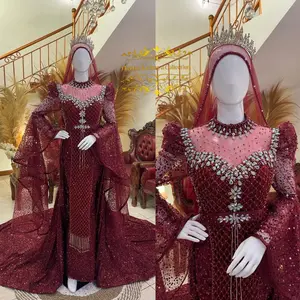 Gaun pengantin slim tille kotak | Gaun pengantin slim premium pernikahan