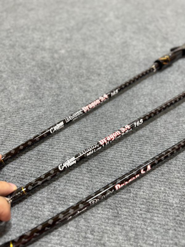 Cần câu Lure - Black Dragon S4 - Rồng Đen - Chuyên  đánh cá lóc  cá sộp 4