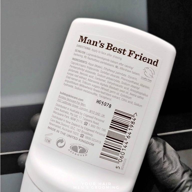 Kem dưỡng râu & da SAU CẠO Bulldog Aftershave Sensitive Balm - 100ml 3