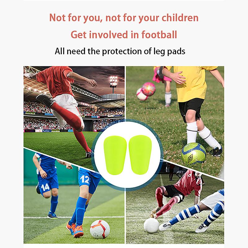 Product Introduction of [YYY]1 Pair Mini Football Shin Pad Wear-resistant Shock Absorbing Leg Protector Lightweight Portable Soccer Training Shank Board 25