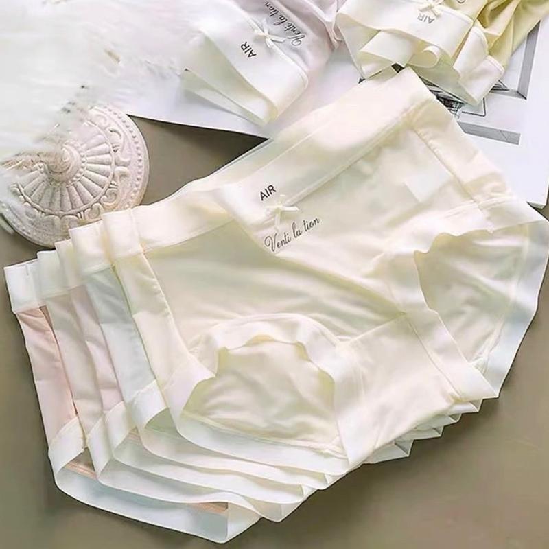 Set 5-10 Quần Lót Nữ Chất Lụa Băng Mềm Mỏng Thoáng Mát Ventilasion Aiir. quần chip nữ quần lót nữ quần lót