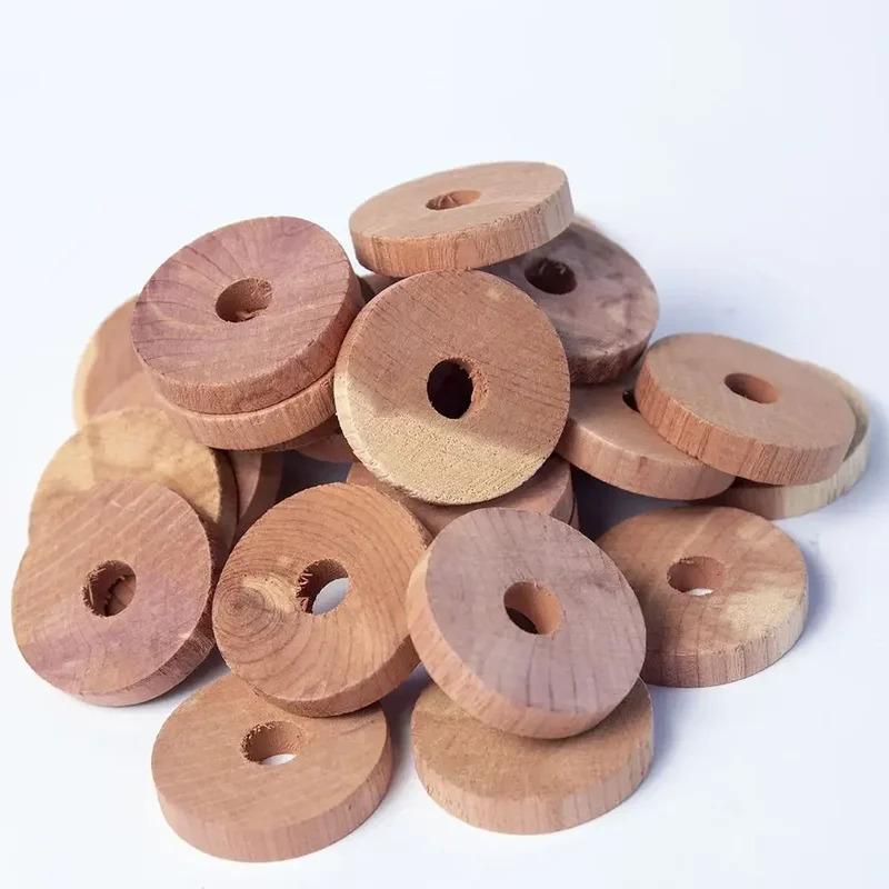 10Pcs Cedar Block Fresh Odour Deterrent Insect Wardrobe Health Natural Clothes Camphor Insect Repellent Moth Wood Home Supply 3