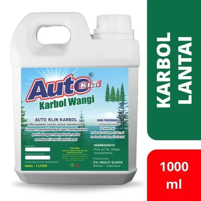 Autoklin Karbol Wangi Pinus 1L 0