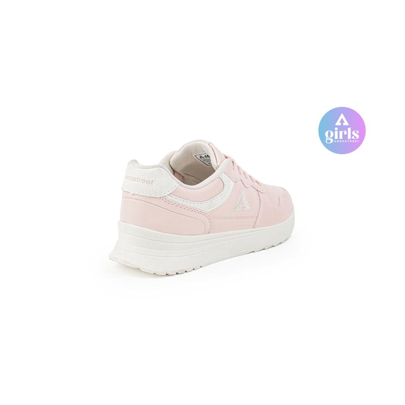 Aerostreet 37-40 Sydney Natural Natural Merah Muda - Sepatu Sneakers Wanita 5