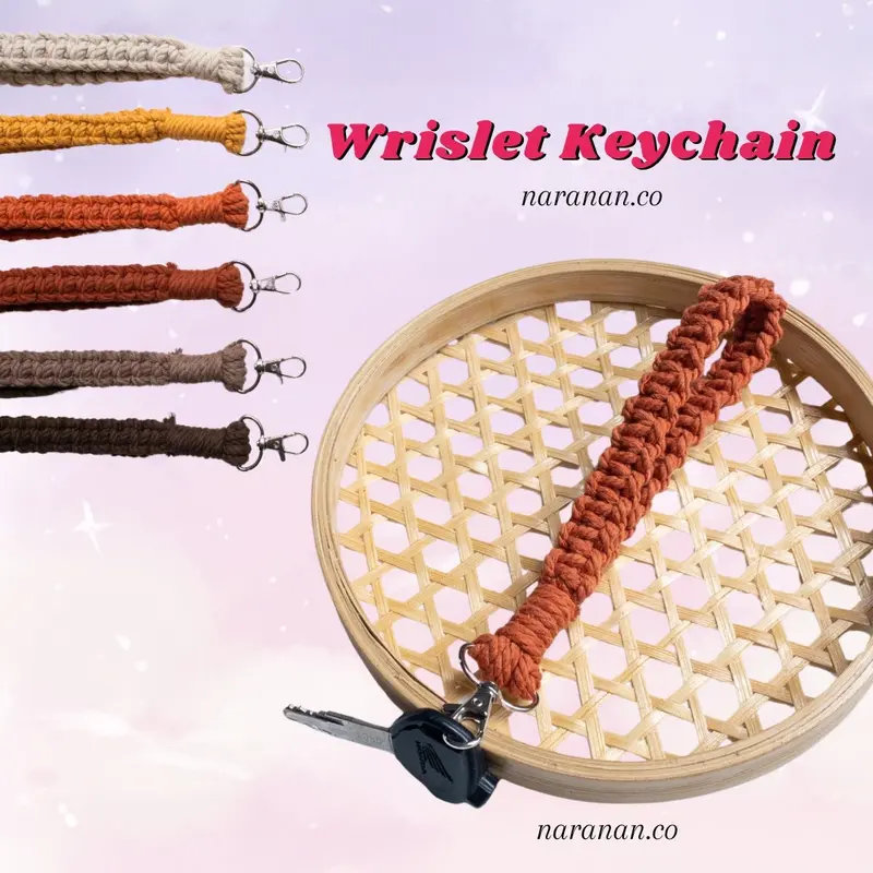 Gantungan Kunci Unik Earth Tone Series Keychain 0